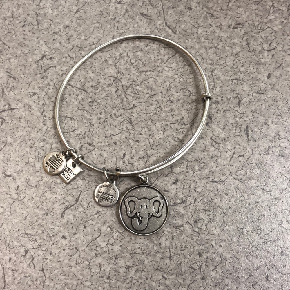 Alex and Ani elephant bracelet